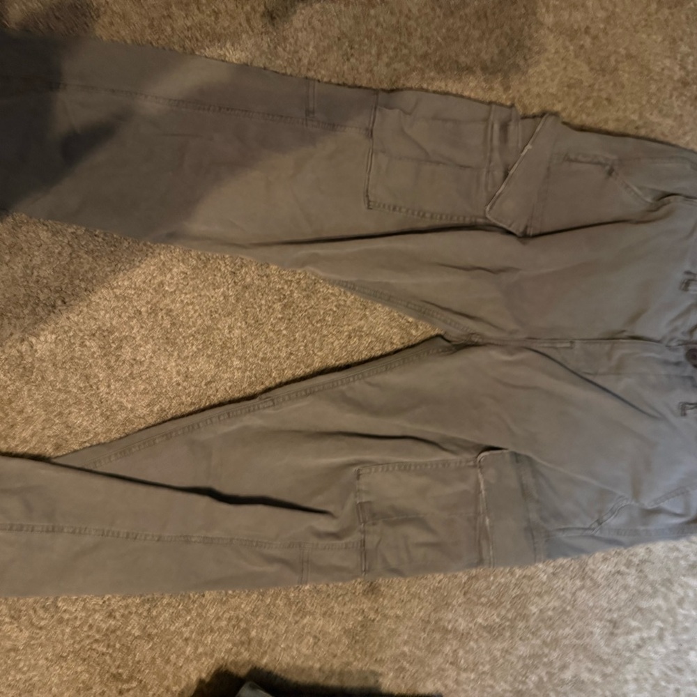 American Eagle Outfitters Men's Gray Cargo Pants
